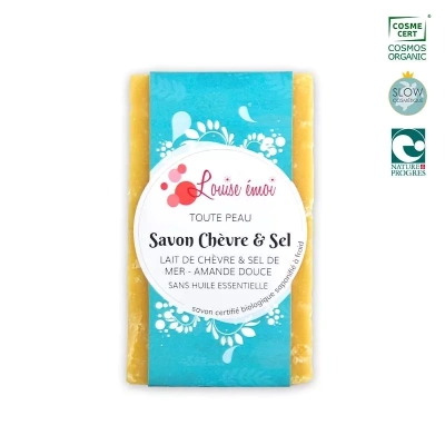 savon chèvre et sel