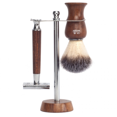 support pour blaireau et rasoir