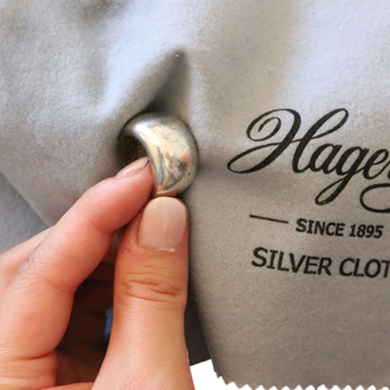 Chamoisine Silver Cloth : produit pour nettoyer les bijoux en argent Hagerty – Image 4