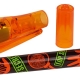 stylo code secret orange et noir