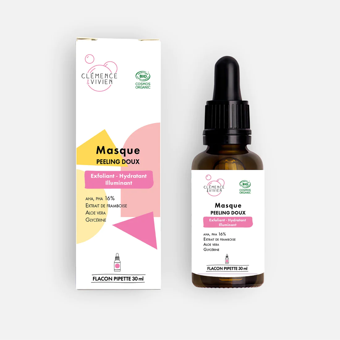 Masque peeling doux "Clémence et Vivien"