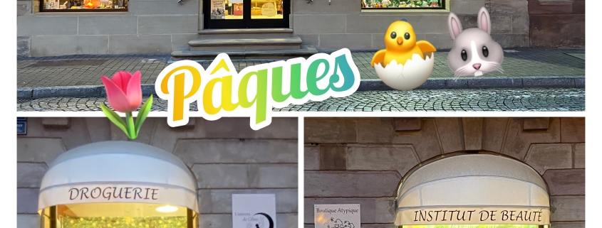 Pâques 🐣 vitrine 2024
