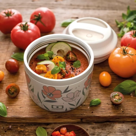 Lunch box isotherme jusqu'à 10h - 550ml Fleurs/Monbento