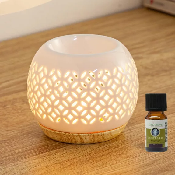 Brûle Parfum Céramy Qianbi en Céramique Laquée – Image 5