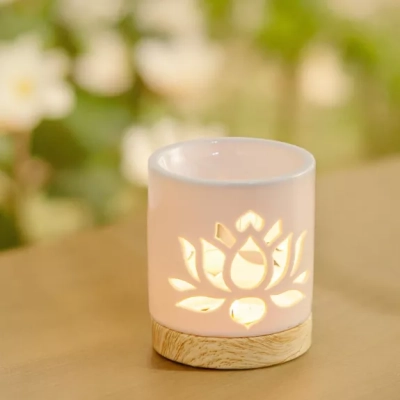 Brûle Parfum Céramy Nénuphar en Céramique Laquée