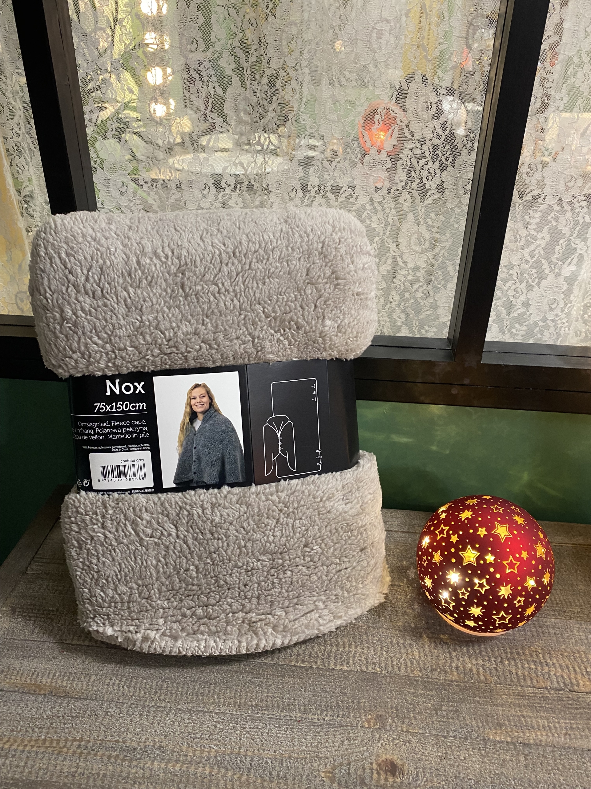 Cape polaire beige – Image 2