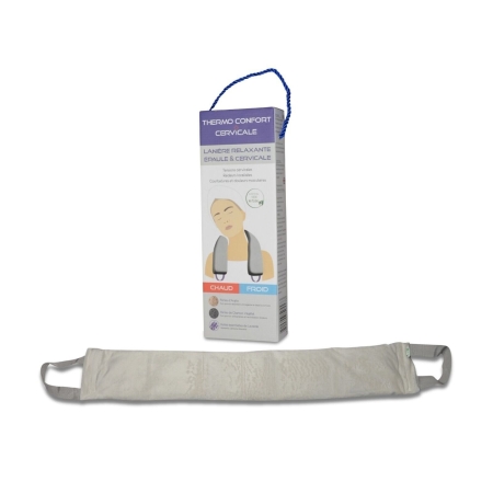 Lanière Coussin Bouillotte Chauffante Thermo Confort Cervicale