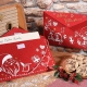 Sac cadeau en tissu lettre du Père Noël "Conte de Noël"