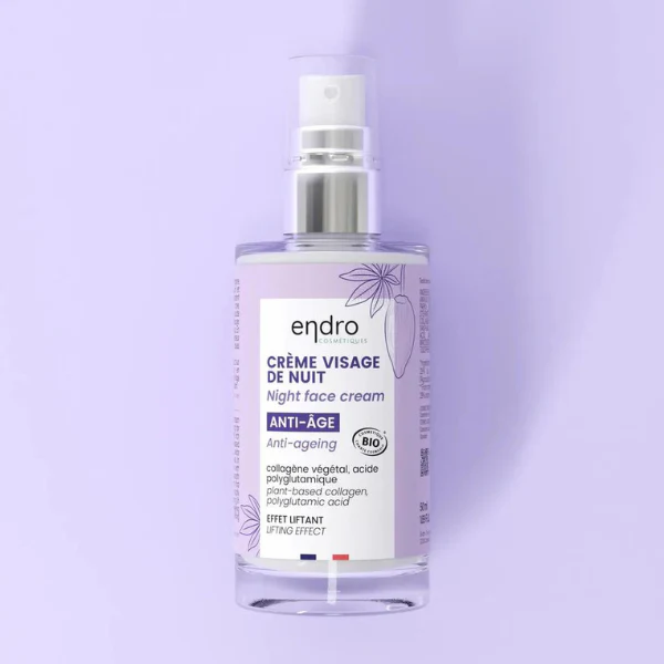 Crème visage de nuit collagène