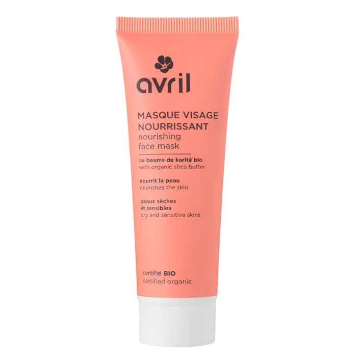Masque visage nourrissant 50 ml - certifié bio avril