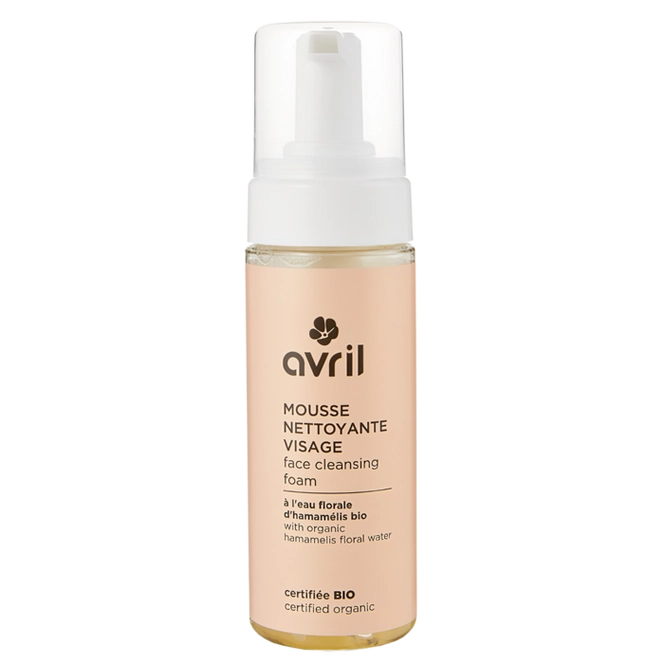 Mousse nettoyante visage