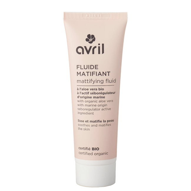 Fluide matifiant 50 ml - certifié bio avril