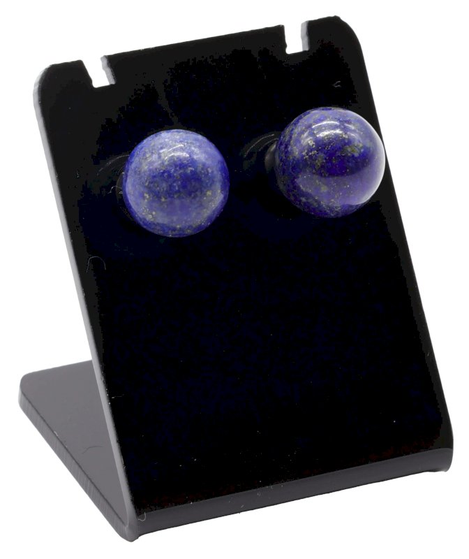 Boucles d'oreilles Perle Lapis Lazuli 10mm