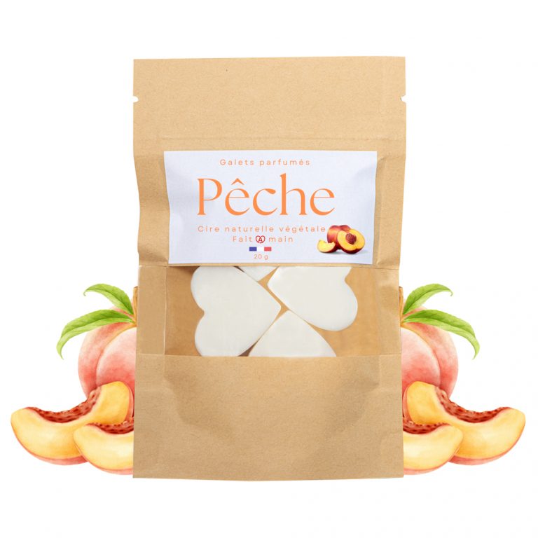 Fondant parfumé pêche