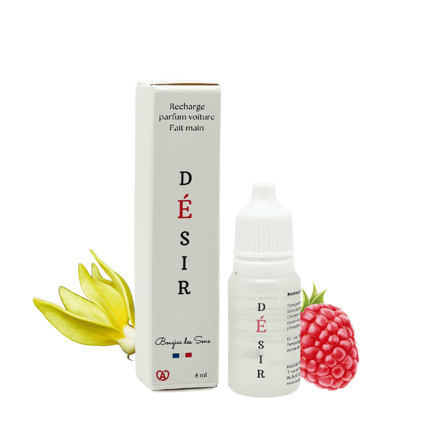 Recharge diffuseur voiture parfum désir