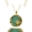Collier Argent 925 Amazonite & Etoiles