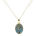 Collier Argent 925 Apatite & Arbre de Vie