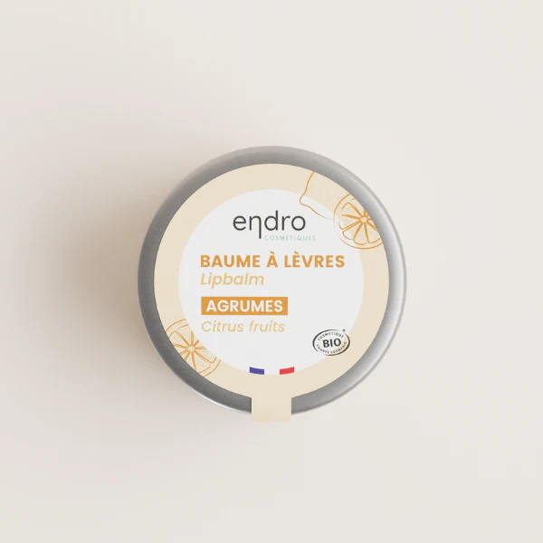 Baume à lèvres bio – agrumes
