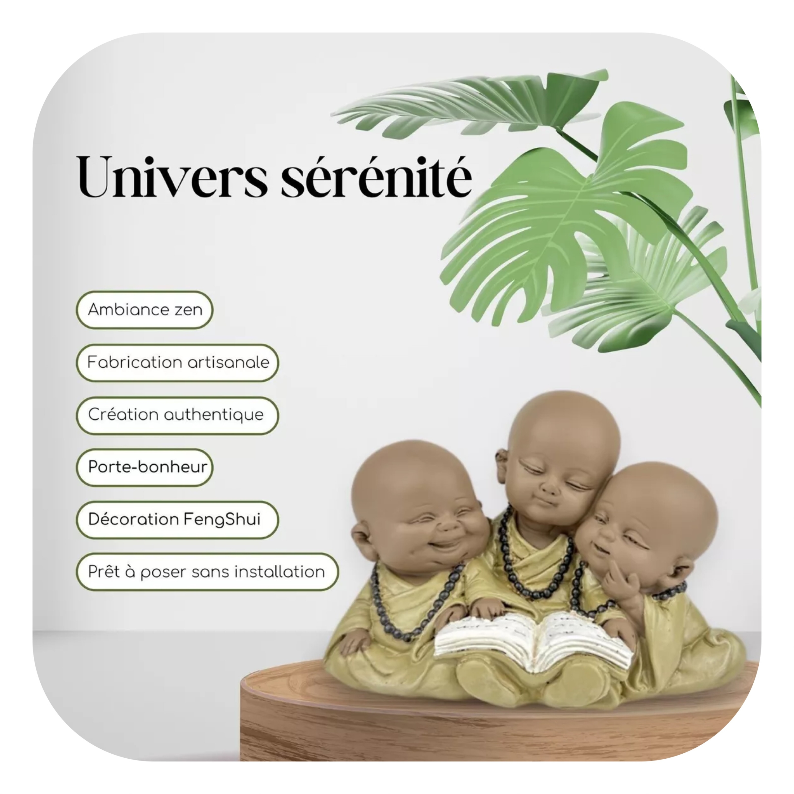 đ§ââïž Les 3 Petits Bonzes â Un trio zen et apaisant â Image 4