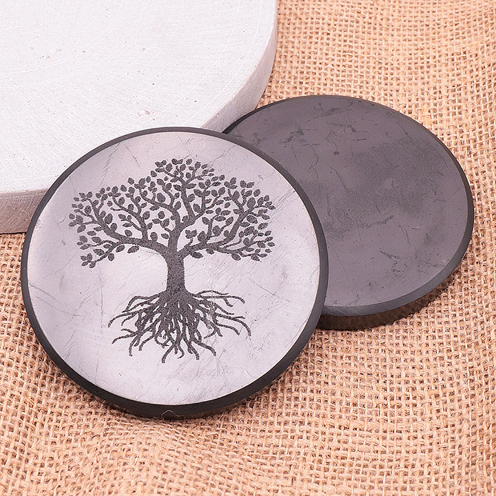 ✨ Plaques de protection en Shungite AA – 10 cm ✨ – Image 2